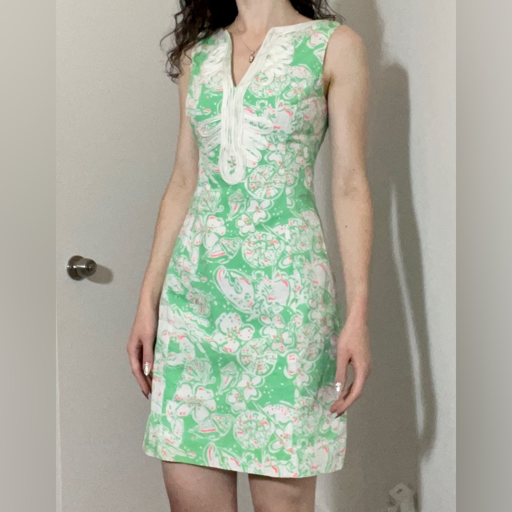 Vintage y2k Lily Pulitzer party dress size 00